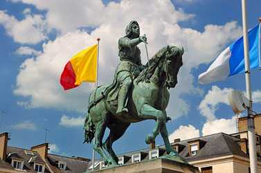 Statue de Jeanne d'Arc - Place du Martroi
